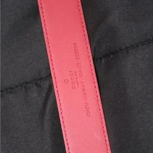 Gucci | Accessories | Gucci Supreme Belt With Red Buckle And  display picture 1